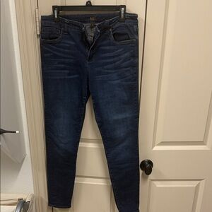 Kut from the Kloth Women's Deep Indigo Skinny Jeans